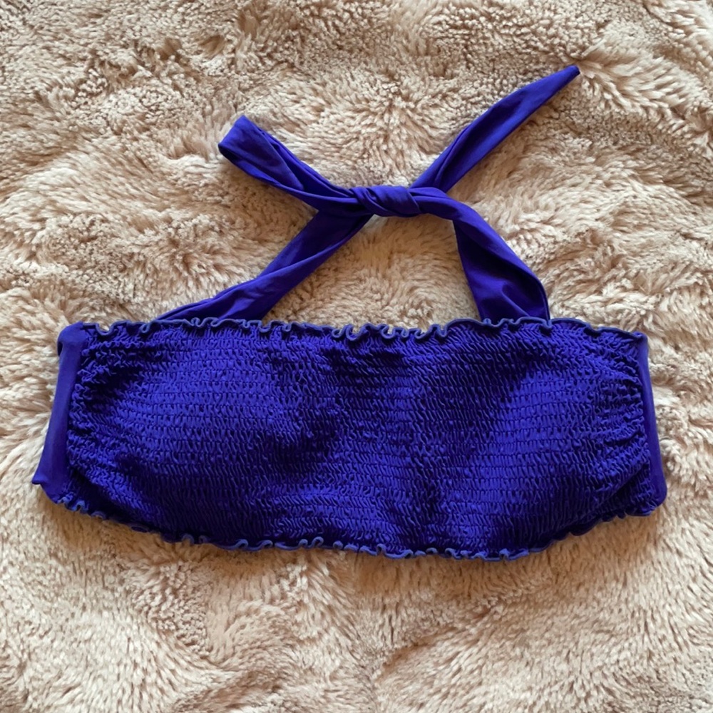 Sofia by VIX purple bandeau swim top